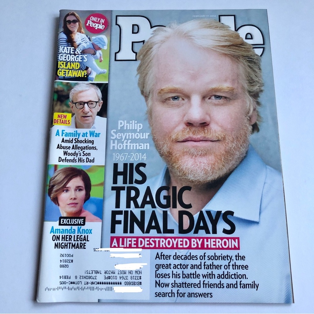 PEOPLE MAGAZINE FEBRUARY 17, 2014 PHILIP SEYMOUR HOFFMAN Issue NEW